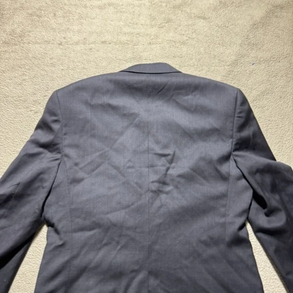 Rag &‎ Bone Blazer Mens 38 Black Two Button Wool Blend For Barneys Jacket Collar